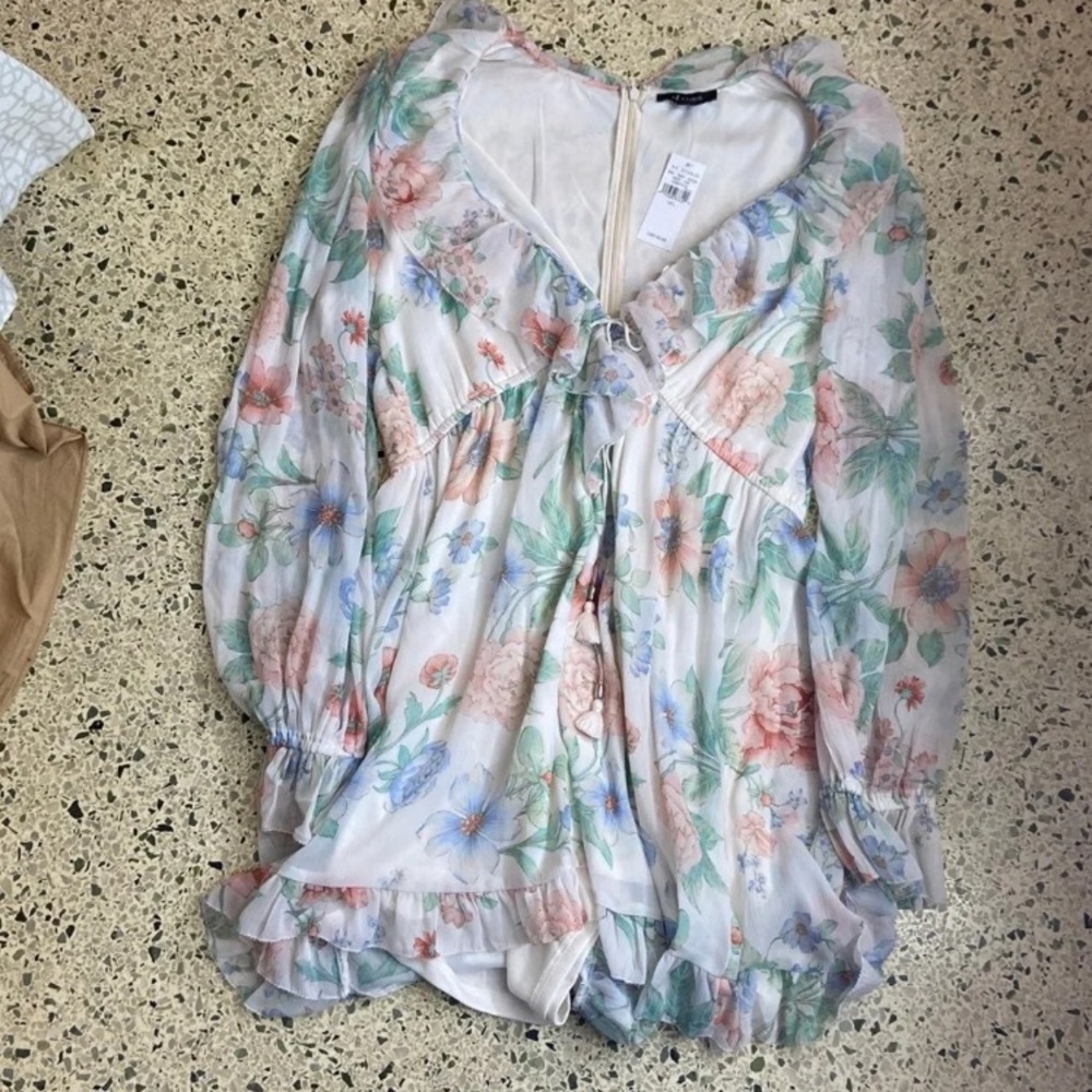 American Eagle long sleeved romper